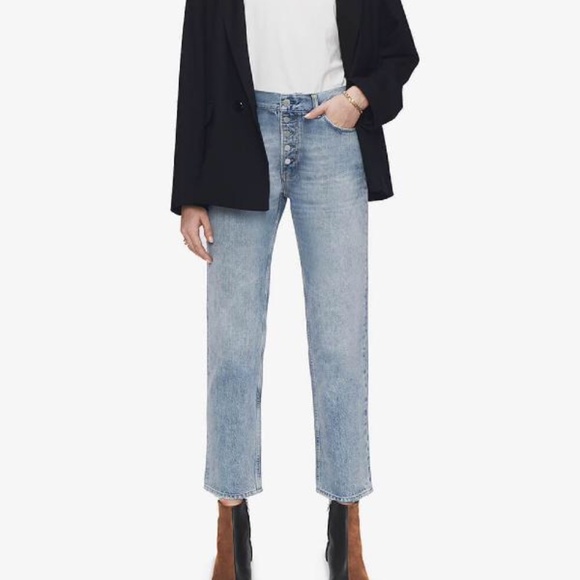 Anine Bing Denim - Anine Bing Etta Jean washed light blue 24